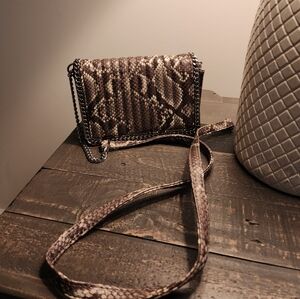 Express Snake print crossbody